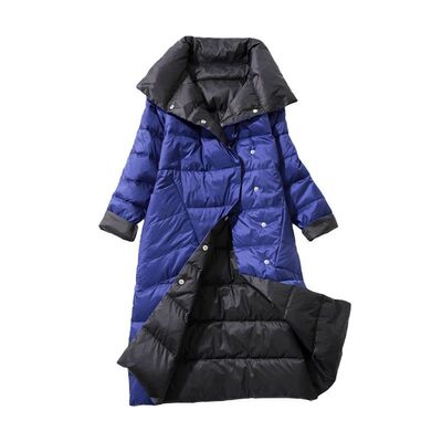 2023 Winter Down Jacket Women Parkas Coats Turtleneck Long C