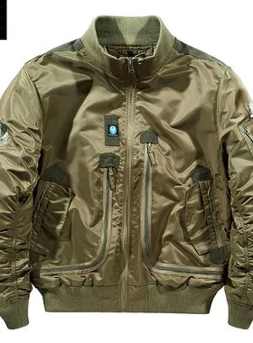Ma-1 MA-1 Functional Bomber Jacket Men's Autumn 2024 Retro O
