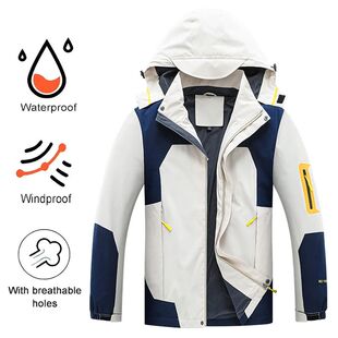 Men's Autumn Jacket Camping Hiking Windproof Windbreaker Men