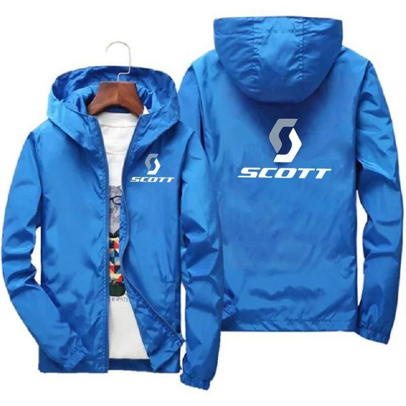 2025 New Autumn/Winter Men's SCOTT Hooded Sport Jacket Windb