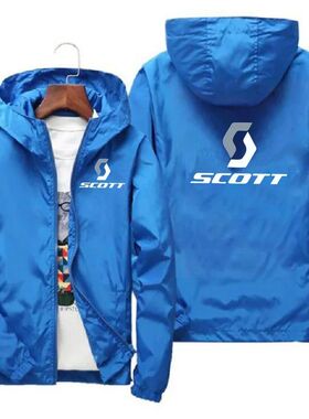 2025 New Autumn/Winter Men's SCOTT Hooded Sport Jacket Windb