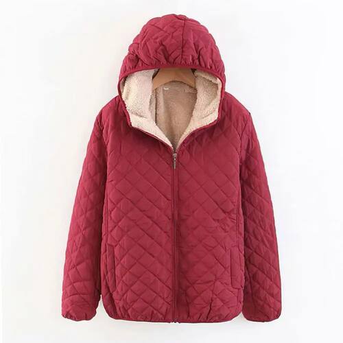 Women's Jacket Warm Lamb Fleece Parkas Winter Jackets Winter