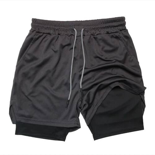 Summer new men's shorts, loose large-sized capre pants, tren