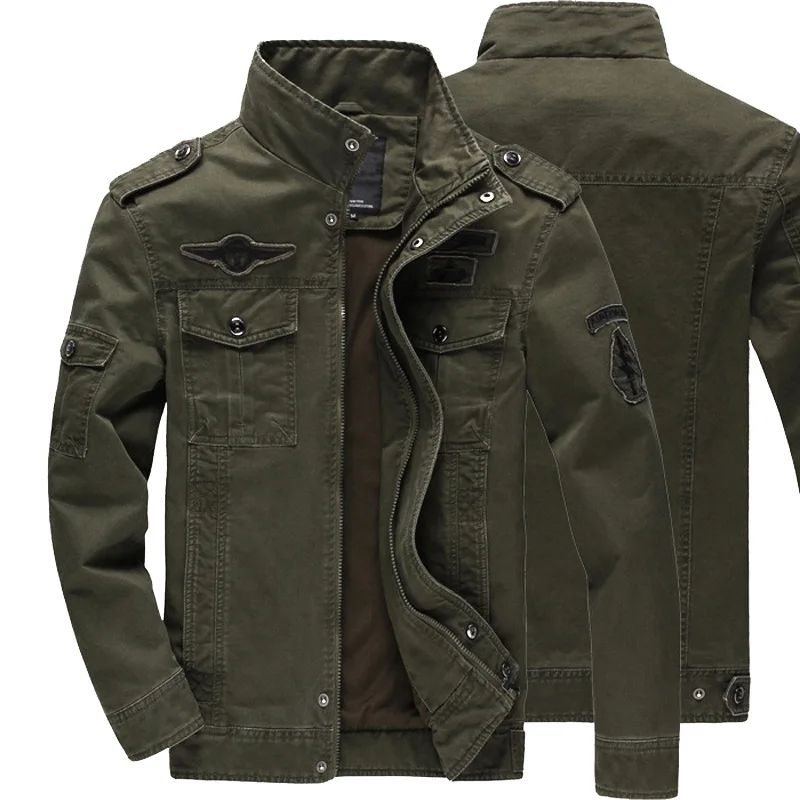 2024 New Cotton Jacket Men's Wild Hunting Windproof Multi-Po