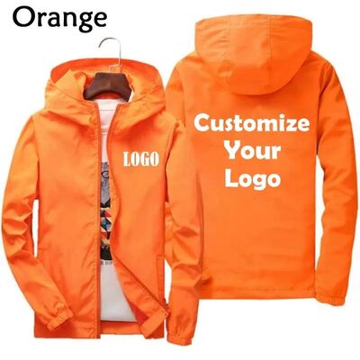 Customized Travel Team Zipper Jacket, Men's and Women's Hood