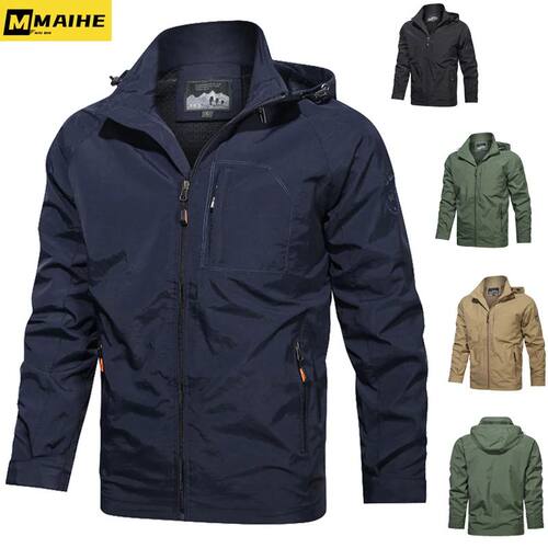 Camping Hiking Jacket Men Spring Autumn Outdoor Sports Breat