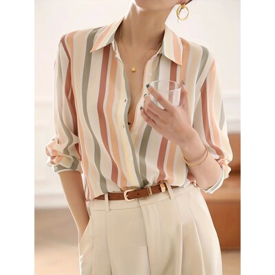 New Arrival Women's Blusa Mujer for Spring Autumn Fashion Tr