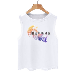 最终幻想16游戏PS5周边FF16无袖T恤衫男女儿童装学生宝宝纯棉背心