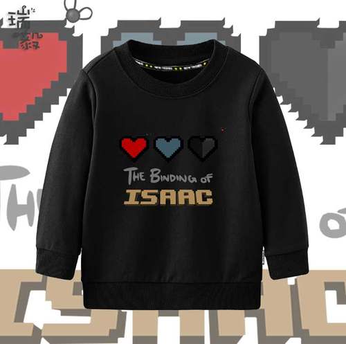 以撒的结合游戏周边圆领卫衣套头