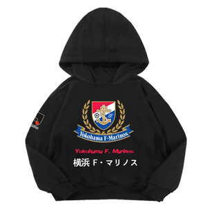 日本J联赛神户胜利船鹿岛鹿角足球迷连帽卫衣男女儿童装学生外套