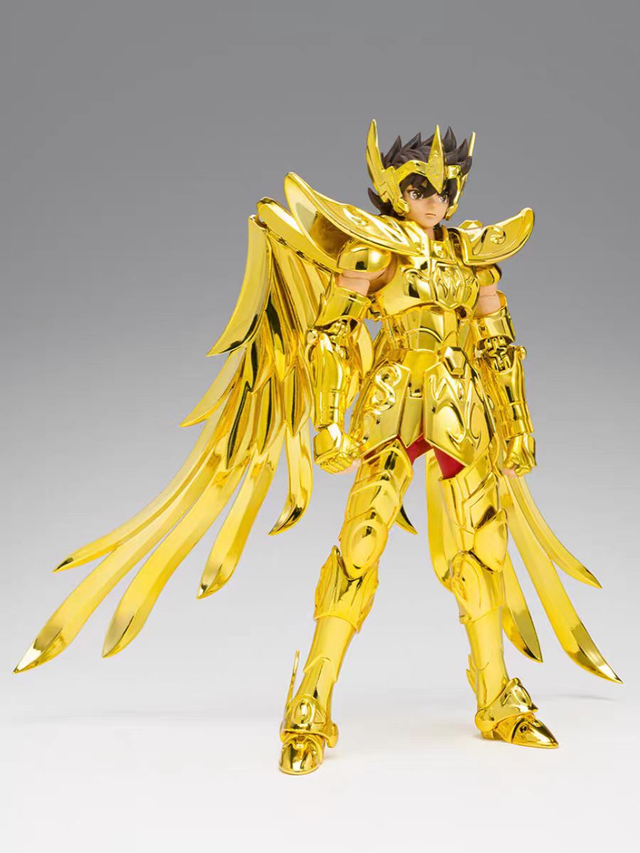 万代 圣衣神话ex 圣斗士 射手座星矢 黄金圣衣继承者 新素体