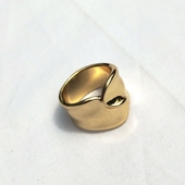 青岛外贸饰品百搭欧美原单质感气质新款 精品戒指 抽象异形个性