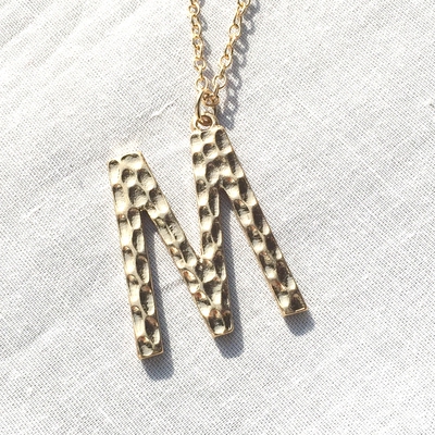 饰品欧美字母大气项链