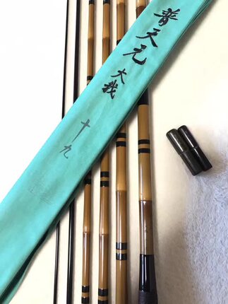 进口碳素大我并继竿超轻超细鲫鱼竿立体仿竹节28调插节竿鲤鱼竿