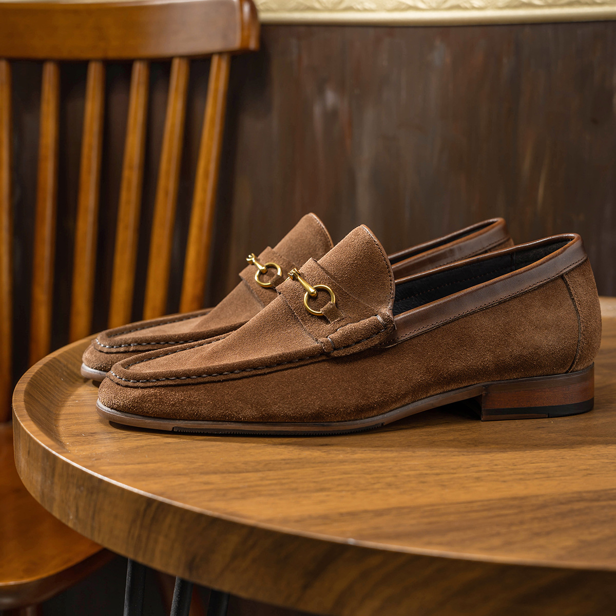 复刻G家马衔扣乐福鞋男鞋