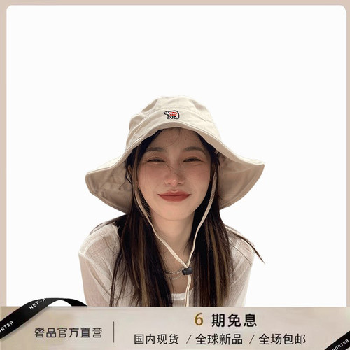【官网正品】HUMAN BOYDM日系遮脸渔夫帽百搭遮阳防紫外线防晒帽