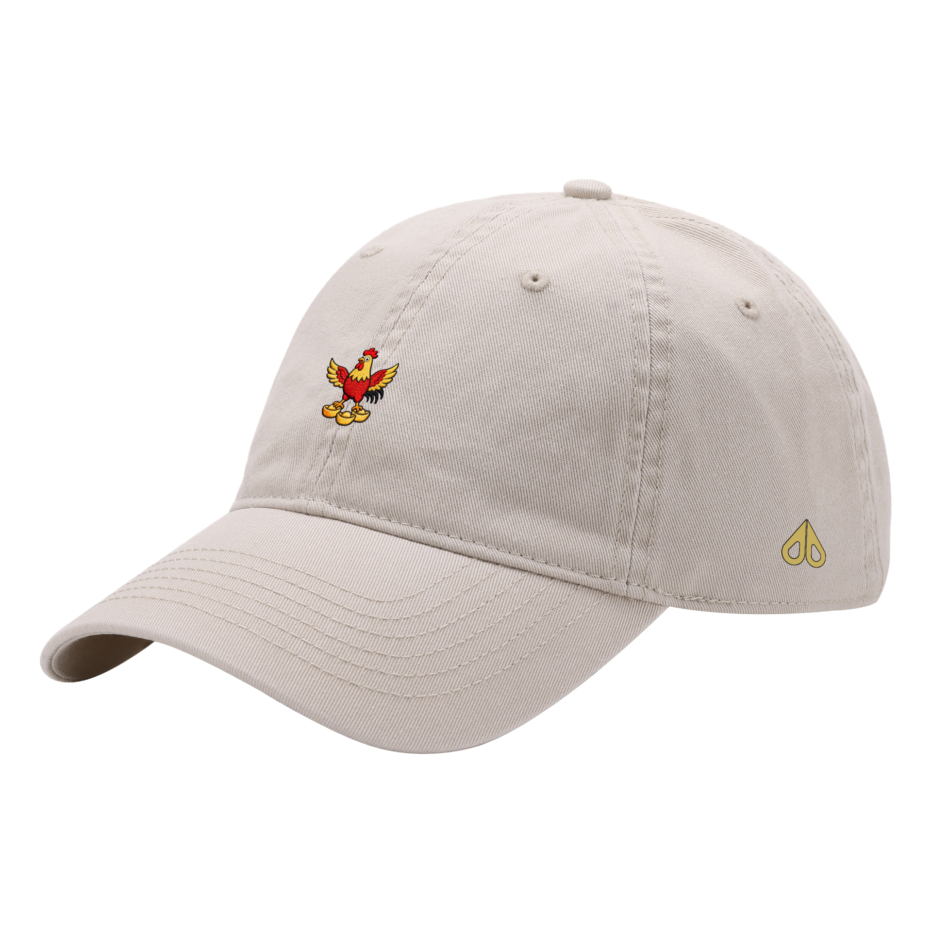 MOOSE剪刀四季新款棒球帽男女款鸡年限定百搭鸭舌帽遮阳透气软顶