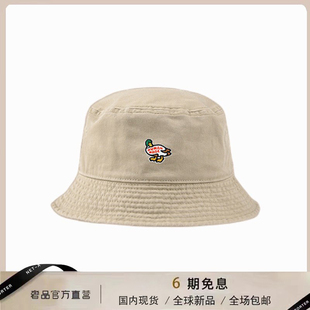 【官网正品】HUMAN BOYDM复古纯色渔夫帽盆帽百搭显脸小遮阳帽潮