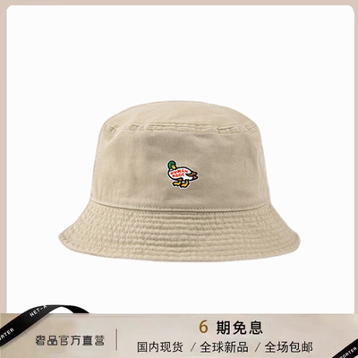 【官网正品】HUMAN WEEH复古纯色渔夫帽软顶盆帽百搭显脸小遮阳帽