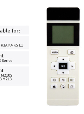 OKP扫地机器人K5 Ultra/K5Pro/K5/C5/M210原装液晶屏幕遥控器