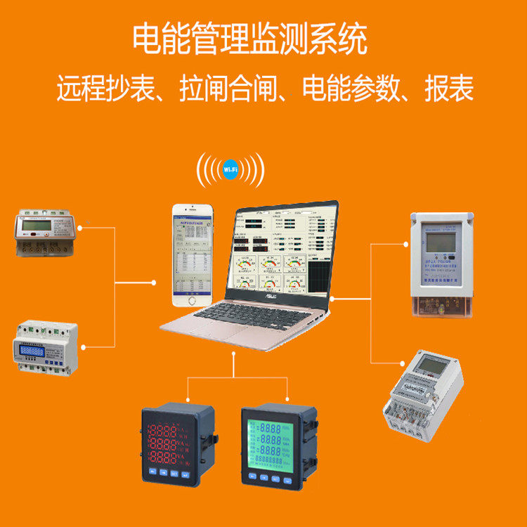 易达帮能耗监测管理软件 远程抄表 电能监测工厂安全用电远程拉闸