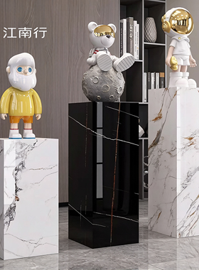 大理石岩板摆件展示底座增高台