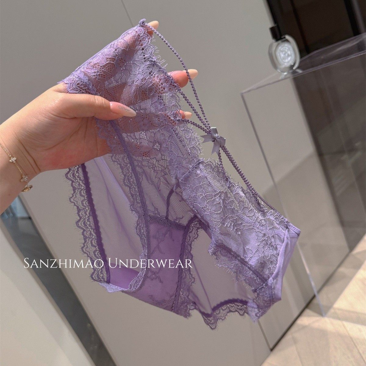 梦幻妖精~新款法式纯欲风蕾丝内裤性感镂空透气纯棉裆女士三角裤,女士内衣/男士内衣/家居服,男三角内裤,淘宝优惠券,粉丝福利购,淘宝优惠卷