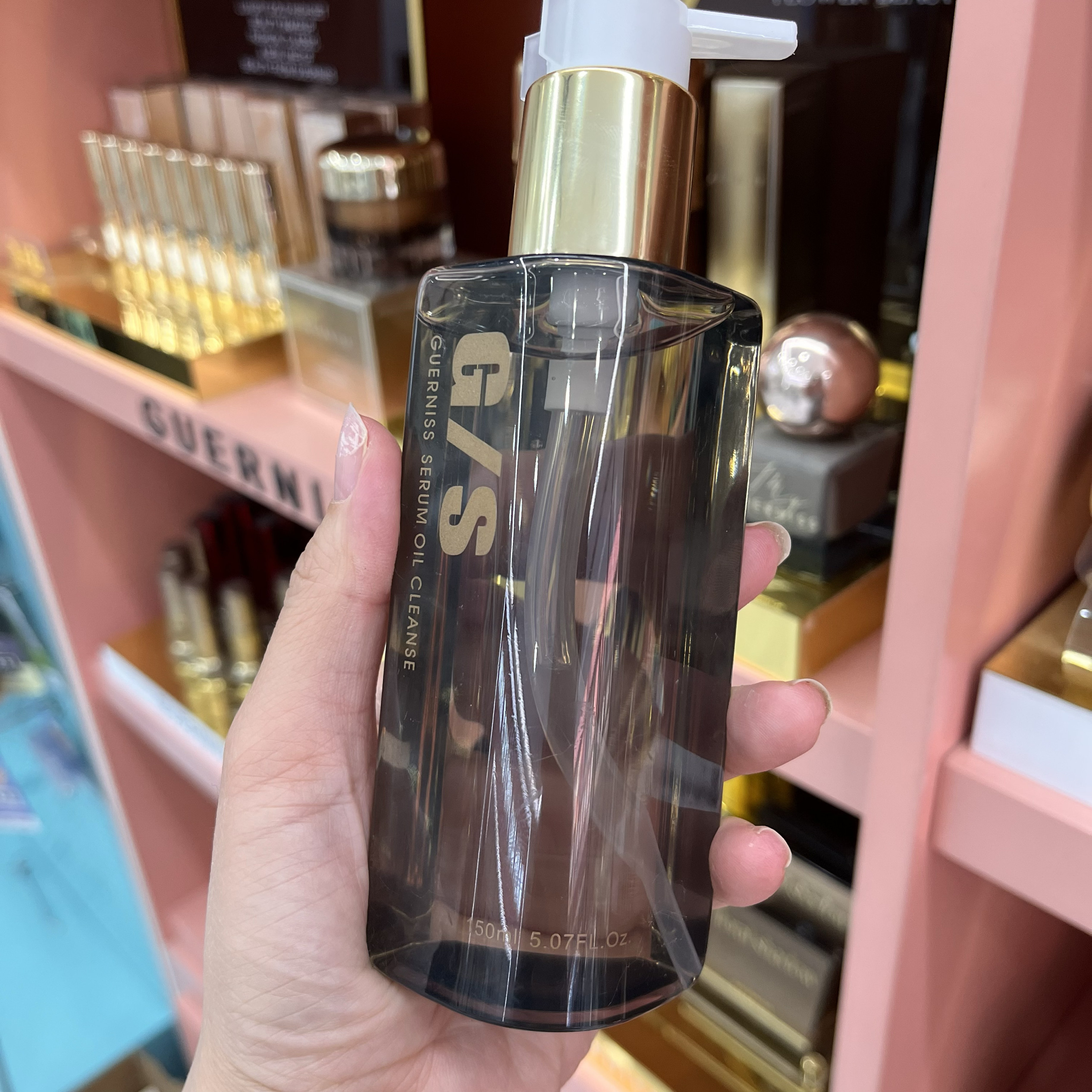 娇妮诗鱼子精华清透洁颜油卸妆油眼唇脸深层清洁温和以油养肤乳化