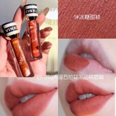 梵希茜哑光不沾杯不掉色大理石拉花唇釉 成膜快不易拔干持色
