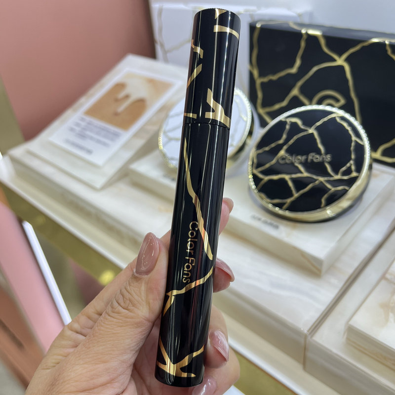 迷色粉丝黑金大理石立体卷翘睫毛膏纤长卷翘防水防汗不晕染