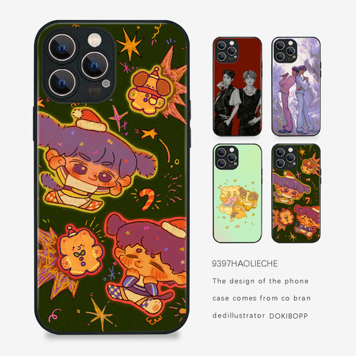 9397号列车DOKIBOPP原创插画手机壳适用于苹果17Promax16Promax15pro华为p60p70promate60Pro小米17vivooppo
