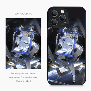 9397号列车插画师a_bulb联名款手机壳适用于苹果17Promax16Promax15pro华为p50p60p70promate60Pro小米13vivo