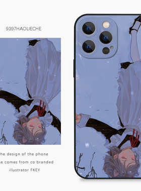 9397号列车x插画师：FKEY联名10正版手机壳适用于苹果17Promax16Promax15pro14华为p50p60p70pro小米14