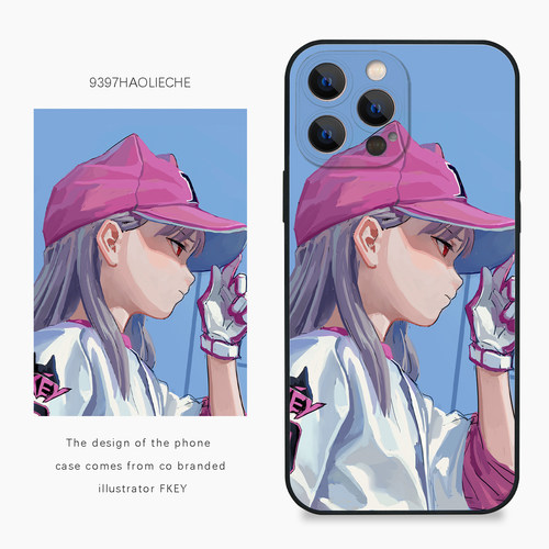 9397号列车x插画师：FKEY联名8正版手机壳适用于苹果17Promax16Pro15华为p60p70promate60小米17vivooppo