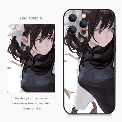 9397号列车x插画师：FKEY联名6正版手机壳适用于苹果17Promax16Pro15华为p60p70promate60小米17vivooppo