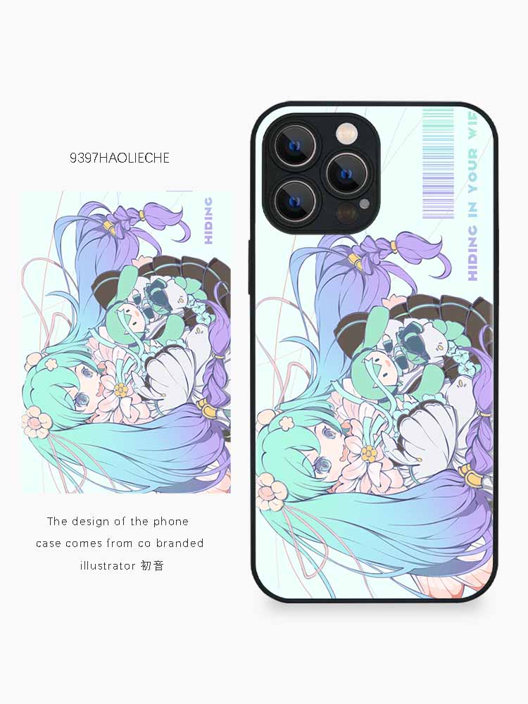 9397列车初音未来苹果华为手机壳