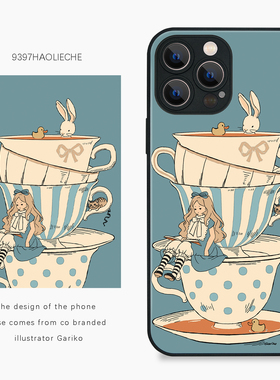 9397 Gariko 正版手机壳适用于苹果17Promax16Promax15pro14华为p50p60p70promate60Pro小米13vivooppo