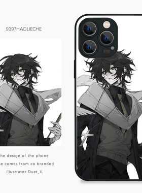 9397Duet_IL1正版插画手机壳适用于苹果17Promax16Promax15pro14华为p50p60p70promate小米13vivooppo