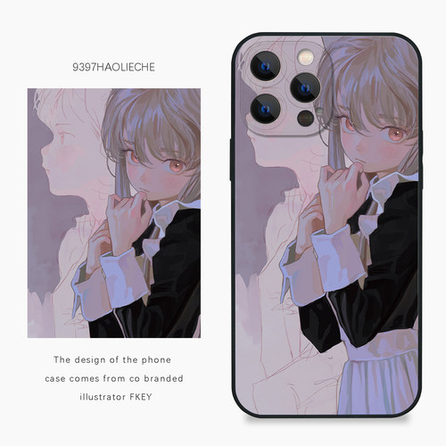 9397号列车x插画师：FKEY联名15正版手机壳适用于苹果17Promax16Promax15pro14华为p50p60p70pro小米14
