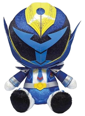 J Storm 东映 高校英雄 泷川雄介  藍色英雄 CHIBI坐姿 毛绒玩具