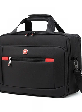 Men's business handbag 14inch laptop shoulder bag travel bag