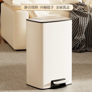 trash steel can bedroom basket Dustbin waste stainless