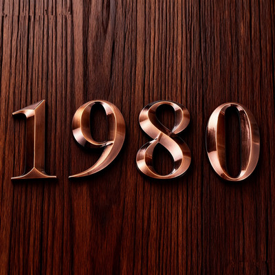 4个颜色房屋数字号码牌标识