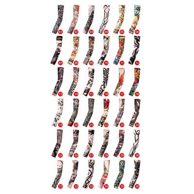 夏季防晒纹身骑行袖套