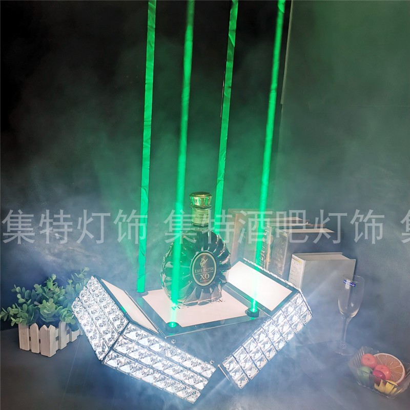 发光洋酒架水晶洋酒架夜场