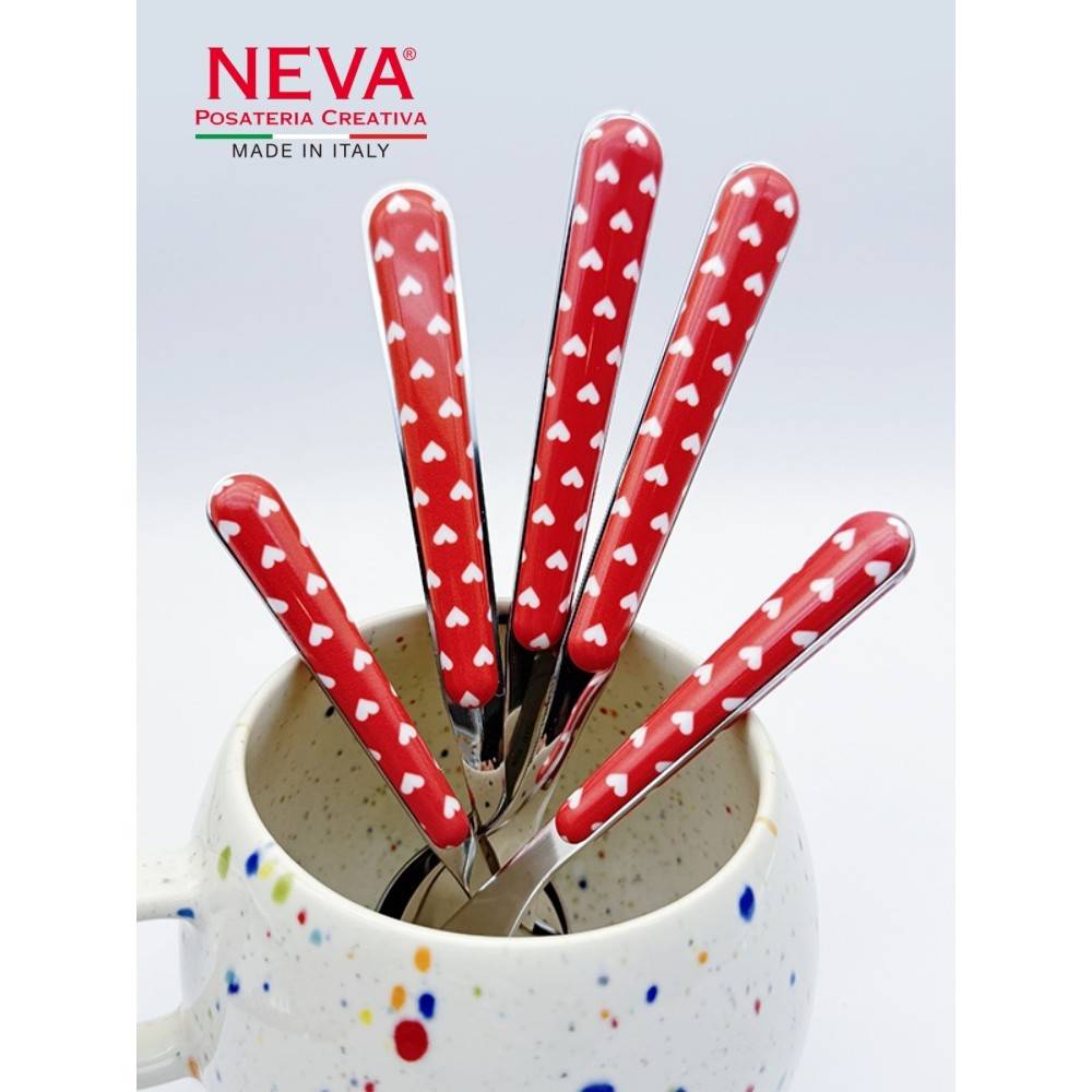 V意大高利NEA装西餐原套装3轻进04不锈钢勺餐叉23104节具日专用口