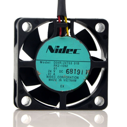 NIDEC 4CM 4015 24V 0.07A D04R-24TS3 01B 打印机 散热风扇