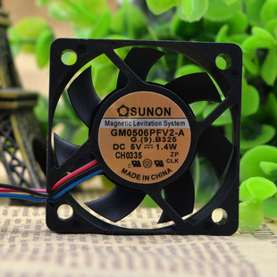 6cm USB 超薄风扇 磁悬浮 6010 5V 1.4W GM0506PFV2-A