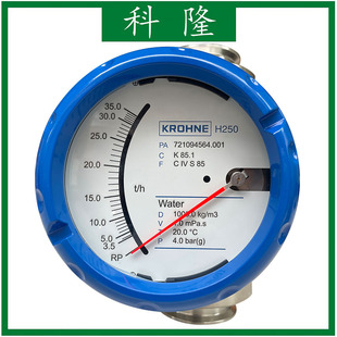 H250F M40 KROHNE科隆 RRL 连接金属管浮子流量计 SEK4 DN80卡箍式