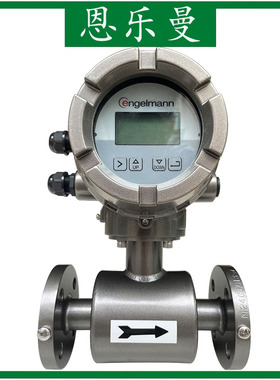 Engelmann恩乐曼 EM9300可测酸碱液体污水一体式高精度电磁流量计